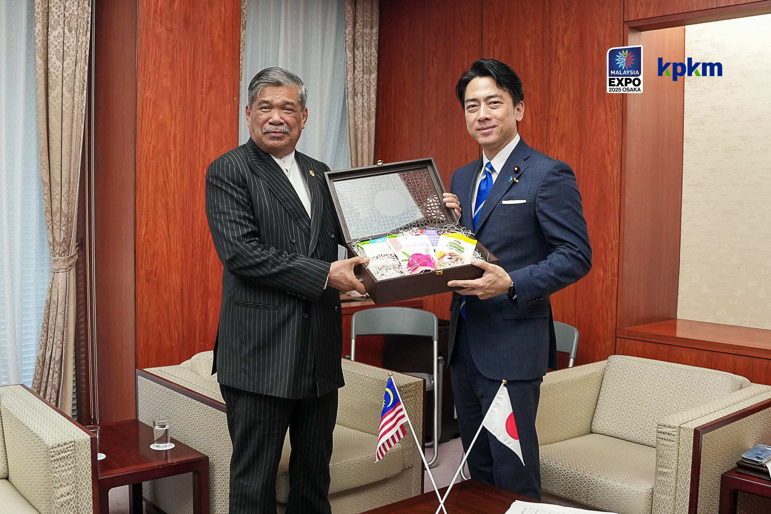 Sorotan Kunjungan Hormat YBM KPKM Ke Atas Menteri MAFF Jepun